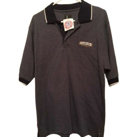 CLARION UNIVERSITY SIZE SMALL POLO SHIRT NWT - Picture 1 of 4